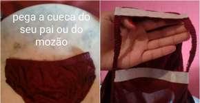 Este tutorial ensina a fazer uma linda blusinha usando uma cueca