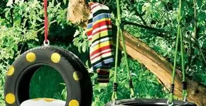 Ideias para te inspirar a fazer um balanço com pneu velho