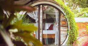 Hotel em Paraty (RJ) oferece hospedagem em ‘cilindro’