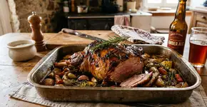 Receita do caderno da vovó: Cordeiro assado com cerveja