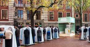 Xixi feito nos parques de Amsterdã vai se transformar em fertilizante