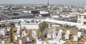 Galeries Lafayette ganha bar e restaurante com vista para Paris