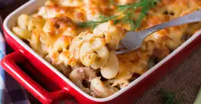 Macarrão de forno completo e ideal para as refeições