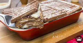 Aprenda a fazer a incrível lasanha de chocolate