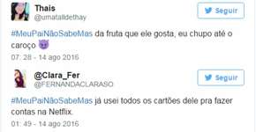 #MeuPaiNãoSabeMas está causando várias polêmicas no Twitter