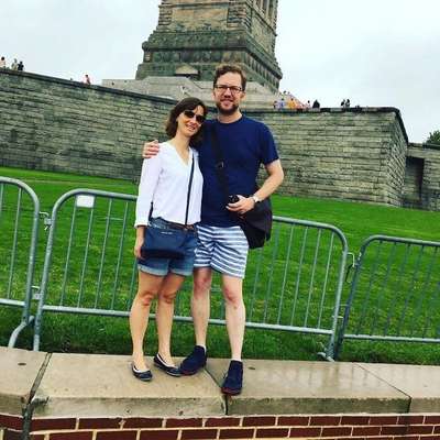 As famosas grades aos pés da Estátua da Liberdade, merecem uma foto mesmo.