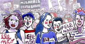 #EleNão em quadrinhos