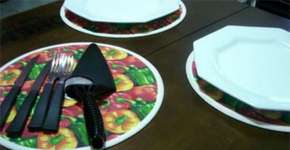 Reutilize o disco de vinil para fazer um sousplat sustentável