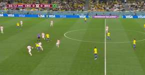 Copa do Mundo: Jogador da Croácia leva canetada de Neymar e fica bravo