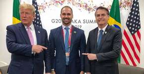 Dimenstein: encontro com Trump faz Eduardo Bolsonaro passar vergonha