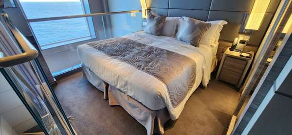 Cabine duplex do MSC Yatch Club, serviço Premium da MSC Cruzeiros 