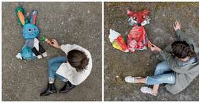 Arte com lixo vira projeto colaborativo no Instragram