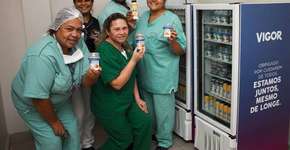 Empresa doa iogurtes a profissionais de saúde em SP