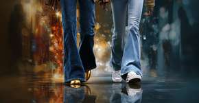 Nem skinny, nem reta: esse é o jeans mais badalado do momento