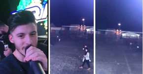 Cantor viraliza após mostrar show vazio e famosos se solidarizam