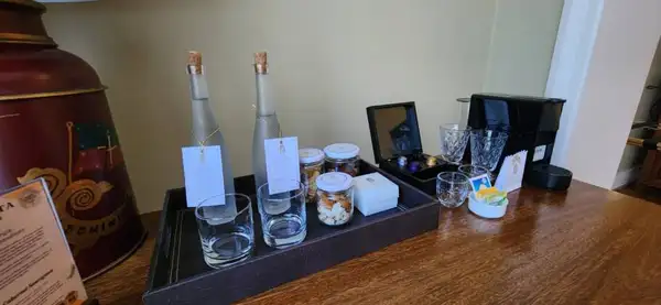 Mimos oferecidos aos hóspedes