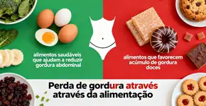 Existe um tipo de alimento que derrete gordura abdominal naturalmente