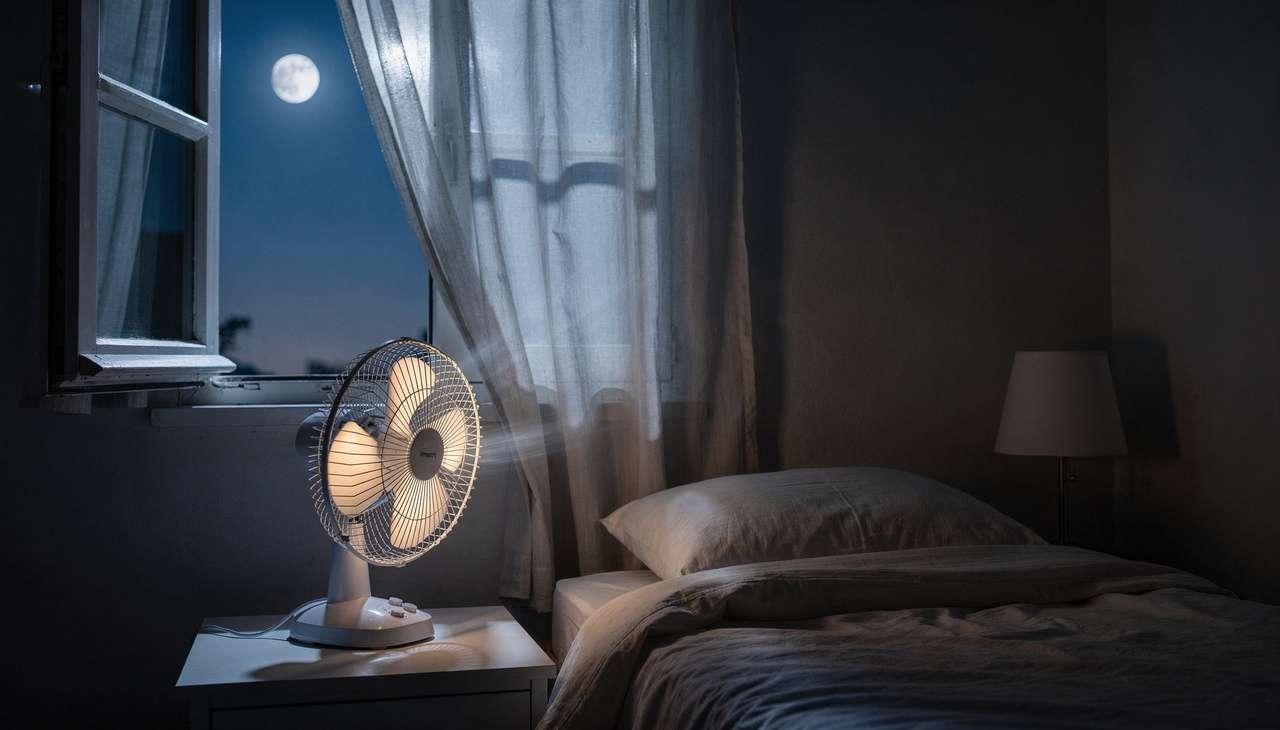 Quanto custa deixar um ventilador ligado a noite inteira durante o verão?