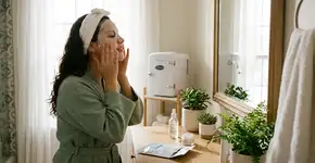 Qual é melhor: uma máscara facial guardada na geladeira ou uma mantida fora da geladeira?