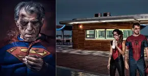 Heróis como se fossem pessoas comuns