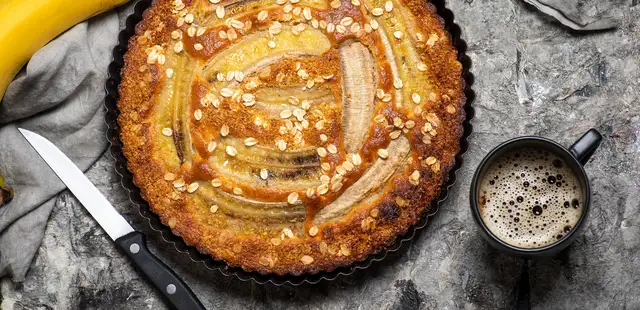 Bolo de banana super molhadinho