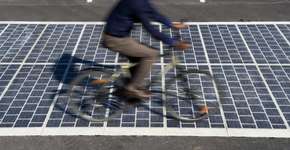 França inaugura primeira estrada que gera energia solar