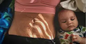 Mãe faz desabafo emocionante sobre depressão pós-parto