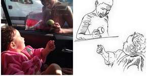 Veja a história por trás da foto que comoveu a internet