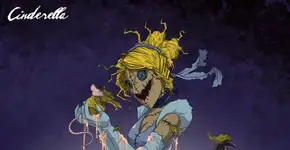 Ilustrações mostram princesas da Disney em situações pavorosas