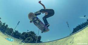 Skate no ar, câmera na mão: um domingo de manobras no Aterro do Flamengo