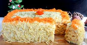 Bolo Salgado Natalino