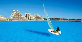 A maior piscina do mundo é muito maior do que você pensa