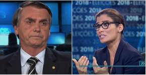 Renata Vasconcellos dá lição em Bolsonaro no JN e viraliza na web