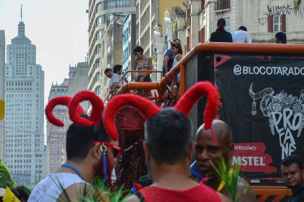 Festa do dia,10, no bloco Tarado Ni Você
