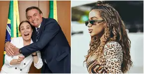 Anitta dá uma aula à Regina Duarte sobre bailes funk