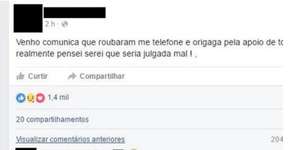 Jovem vítima de estupro coletivo agradece mensagens de apoio pelo Facebook