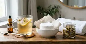 Para que serve colocar chá de camomila gelado no rosto e como aplicar