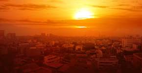 Além do calor intenso, meteorologistas preveem vendaval nesta semana