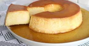 Pudim sem leite condensado delicioso