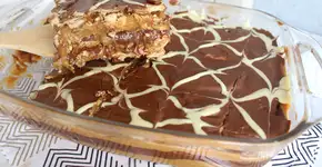 Pavê alfajor escandalosamente delicioso
