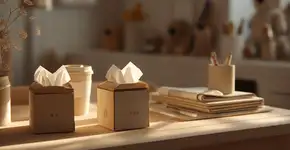 Corte um lenço de papel ao meio com uma faca… O modo de usar é “revelador” e “uma ótima ideia”.