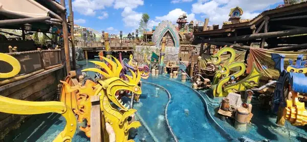 Detalhes da área de Como treinar seu dragão