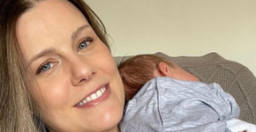 Daiana Garbin, esposa de Tiago Leifert, faz doação de leite e levanta bandeira