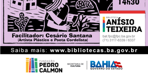 Biblioteca oferece Oficina de Cordel