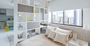 10 ideias para deixar sua kitnet enorme