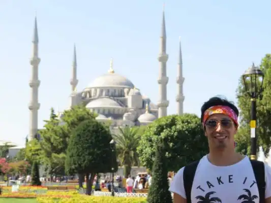 Rodrigo em Istambul, na Turquia