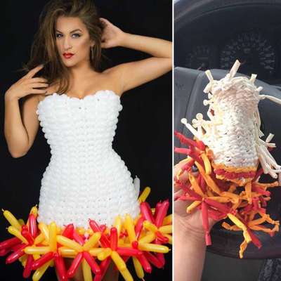 Molly Balloons tem um talento incrível