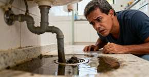 Ralo entupido? Essa combinação caseira resolve na hora