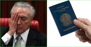 A produção de passaportes está suspensa no Brasil devido a crise