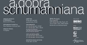 Concerto-Instalação “A Dobra Schumanniana” no Sesc Pompeia